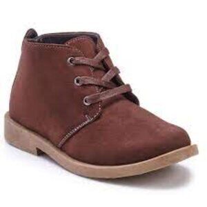 JOSEPH ALLEN Desert Chukka Boots Boy's size 4 Brown Tan Comfort